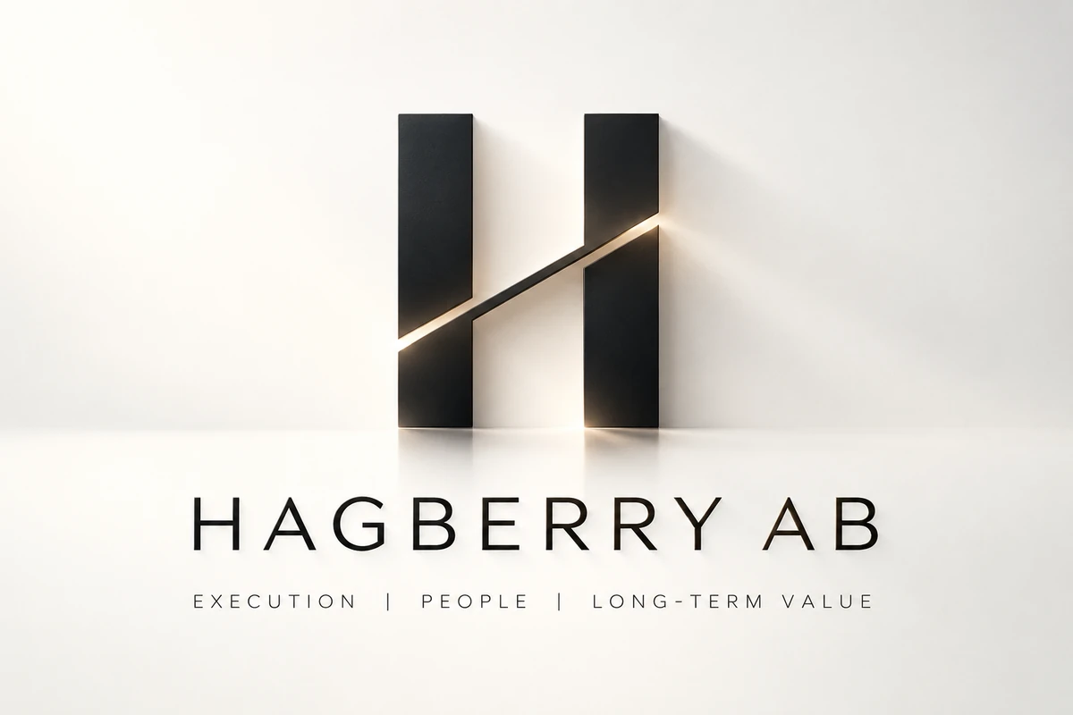 Hagberry AB — Execution, People, Long-term value